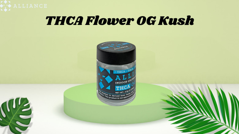 Experience Classic Calm with THCA Flower OG Kush from Alliance Hemp Co