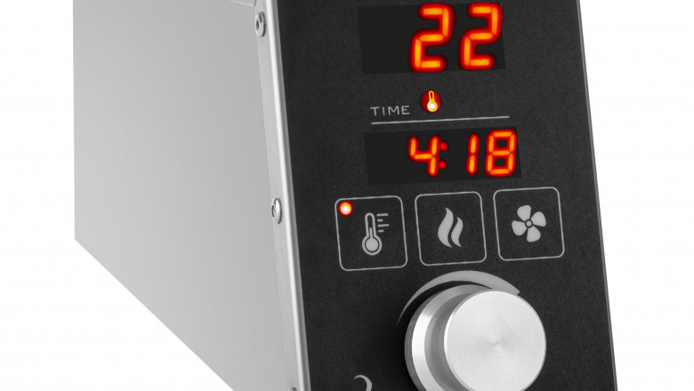 PEDST-150 INOX Digital Control Panel with Timer – Precision & Simplicity for Your Smoking Experience