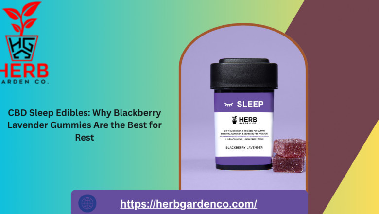 CBD Sleep Edibles: Why Blackberry Lavender Gummies Are the Best for Rest