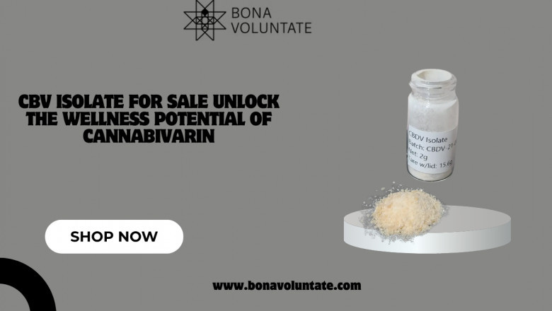 CBV Isolate for Sale Unlock the Wellness Potential of Cannabivarin