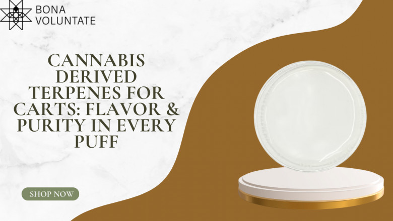 Cannabis Derived Terpenes for Carts: Flavor & Purity in Every Puff