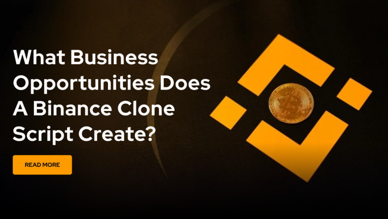 What business opportunities does a Binance clone script create