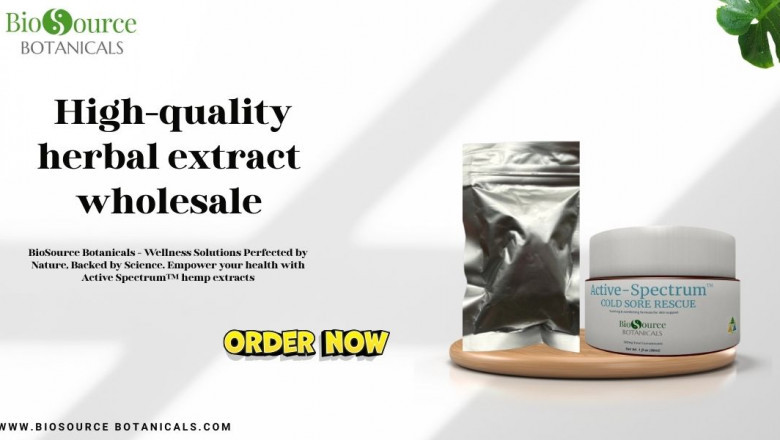 Harnessing Nature's Power: Your Guide to High-Quality Herbal Extract Wholesale Solutions