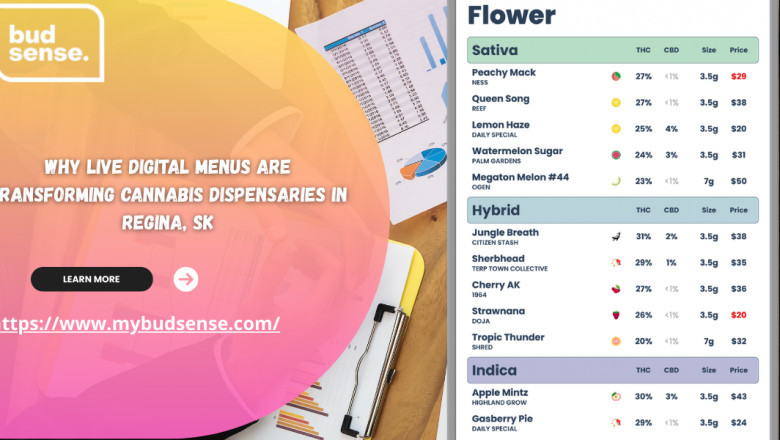 Why Live Digital Menus Are Transforming Cannabis Dispensaries in Regina, SK